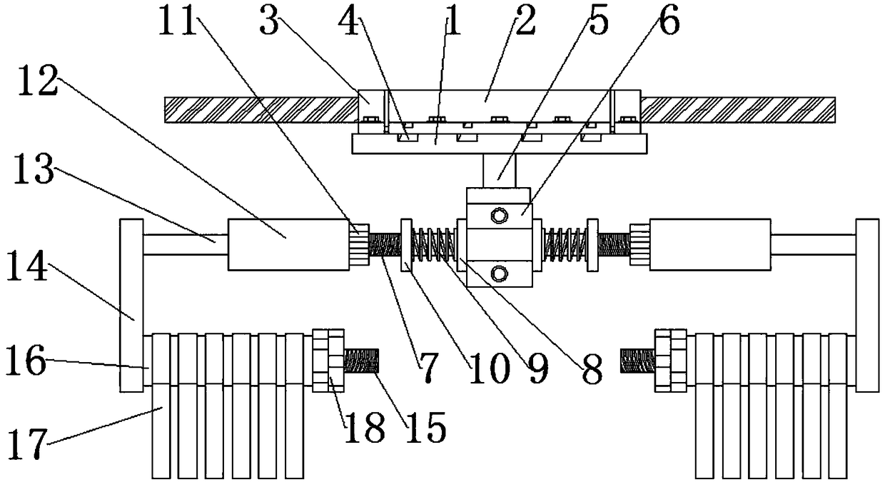 Vibration damper capable of preventing slippage or ponding