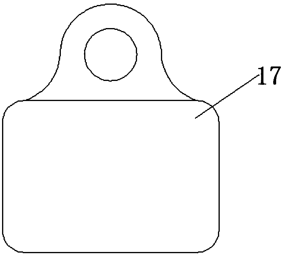 Vibration damper capable of preventing slippage or ponding