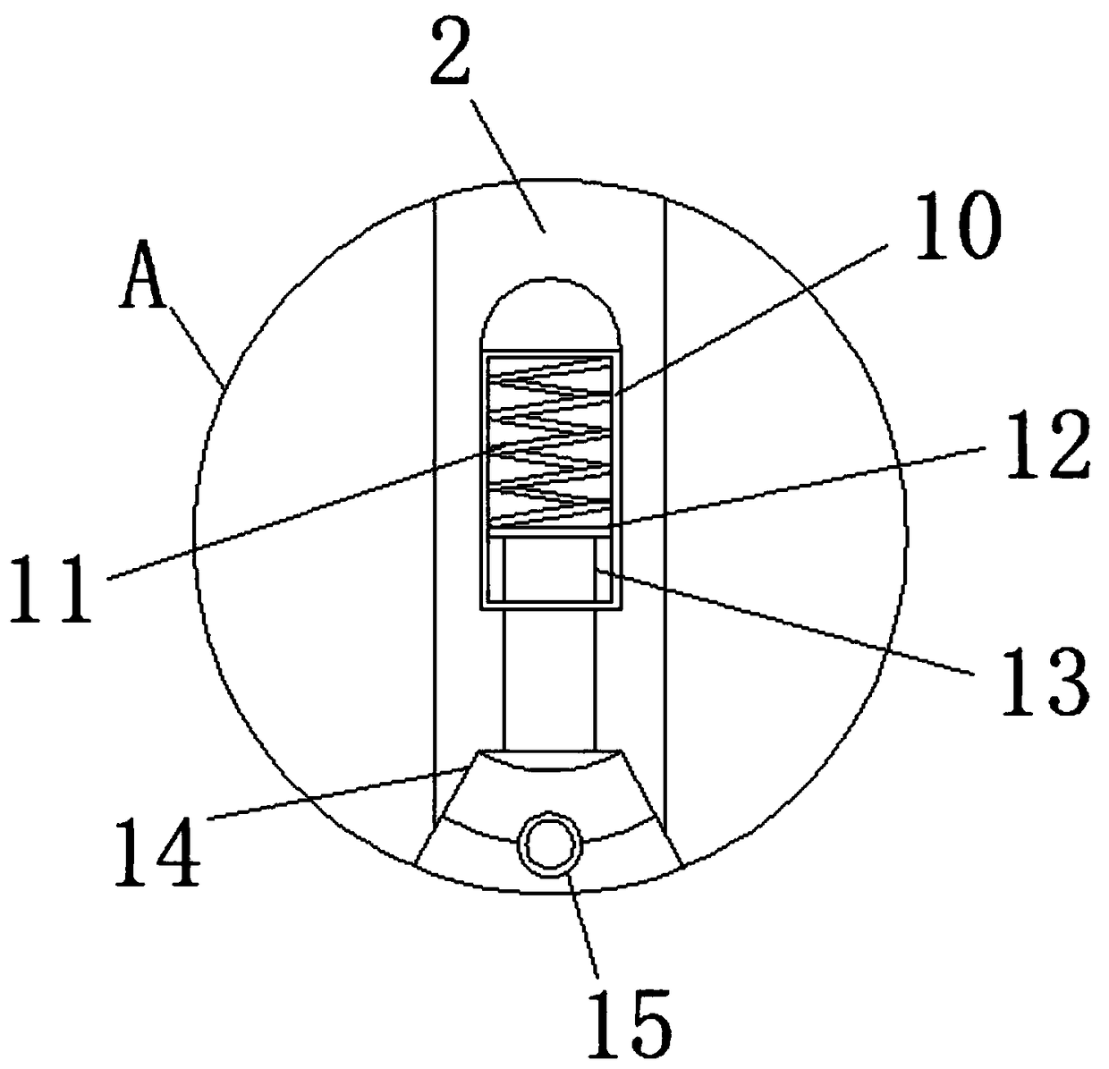 Psychological experiment shading device