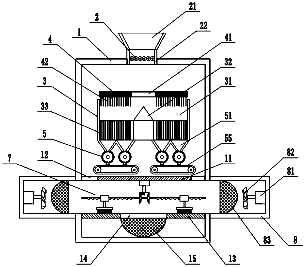 A kind of grain processing equipment