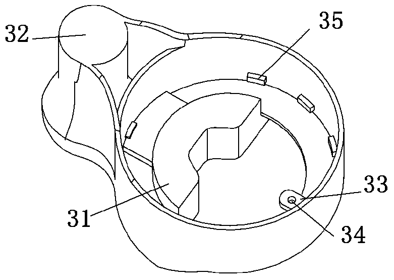 Detachable split type water meter