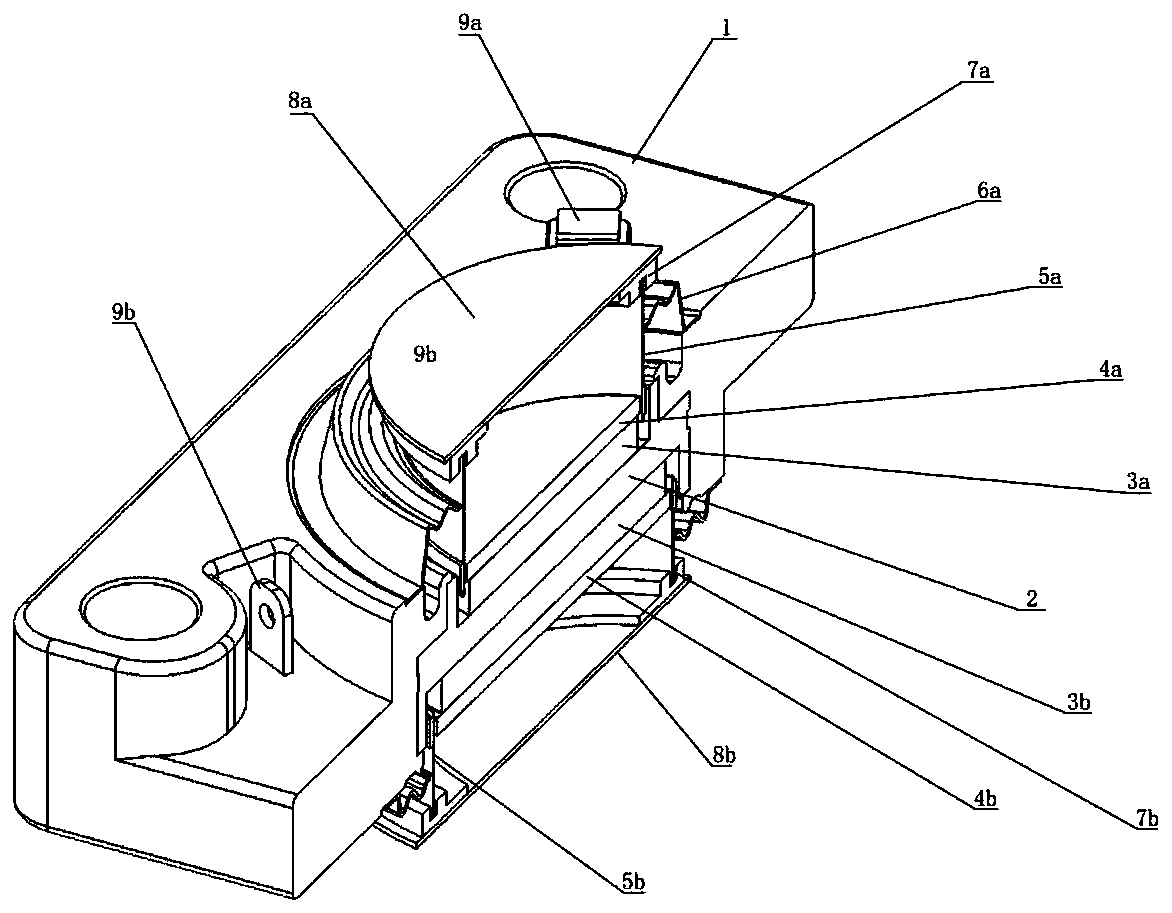 Double-sided radiation acoustic exciter