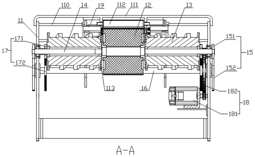 Automatic bamboo straw drilling machine