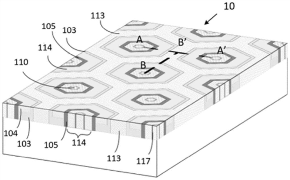 Planar power MOSFET device integrated with junction barrier Schottky diode