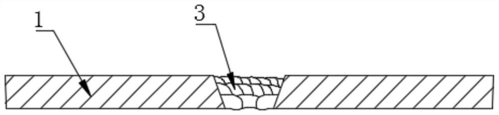 Laser Welding Method for Repairing Penetrating Defects of Base Metal