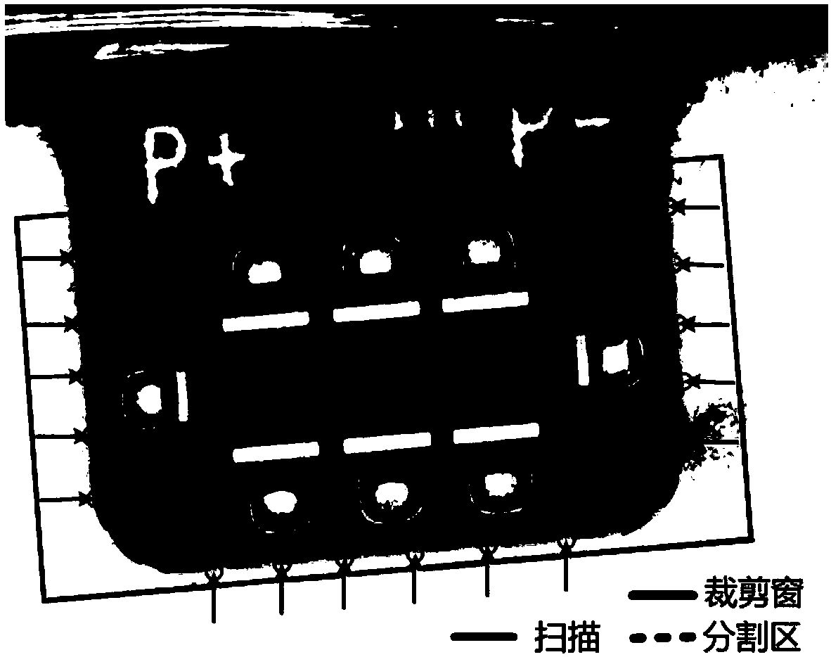 Battery connector quality detecting method based on machine vision