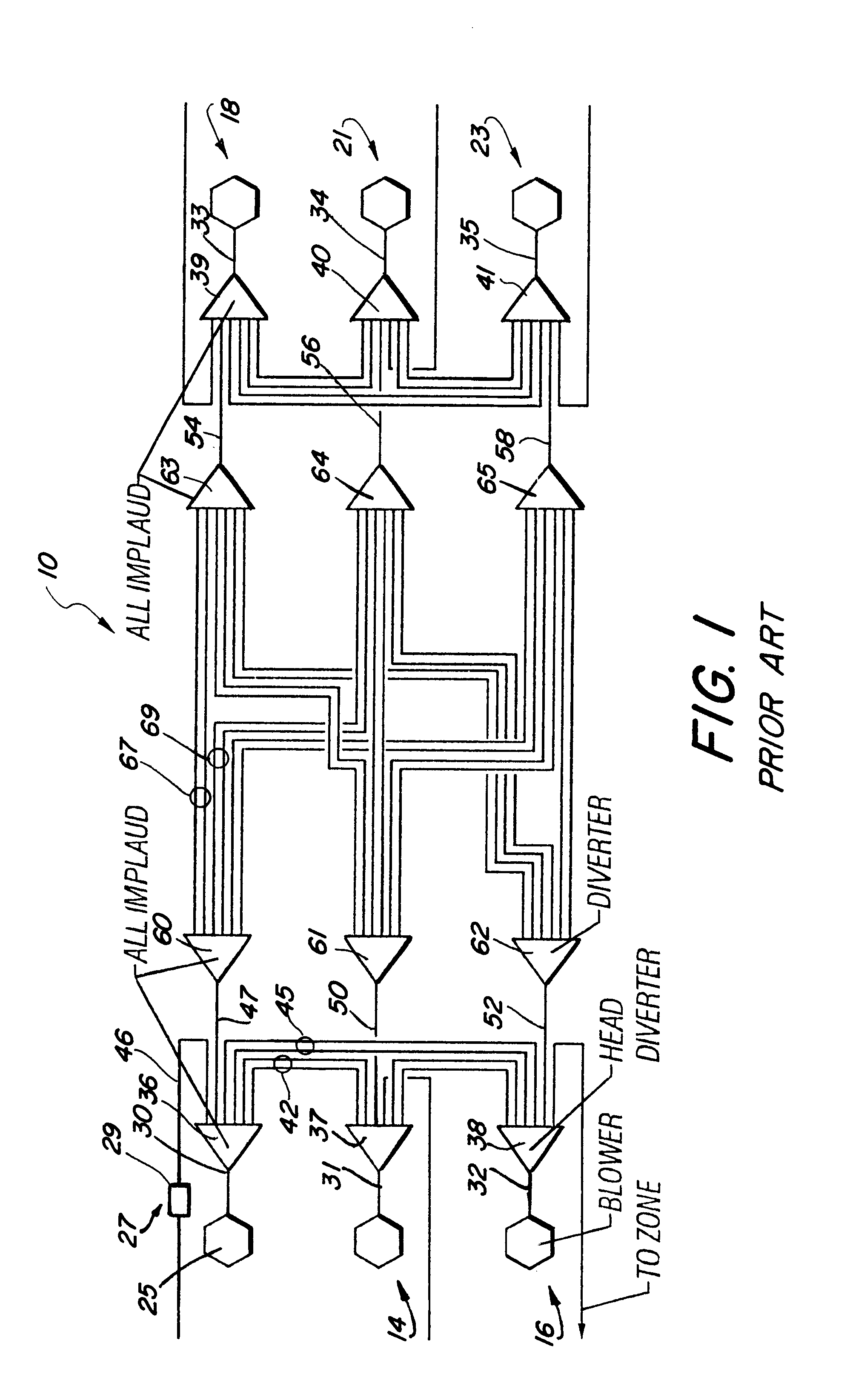 Pneumatic tube distribution system and method