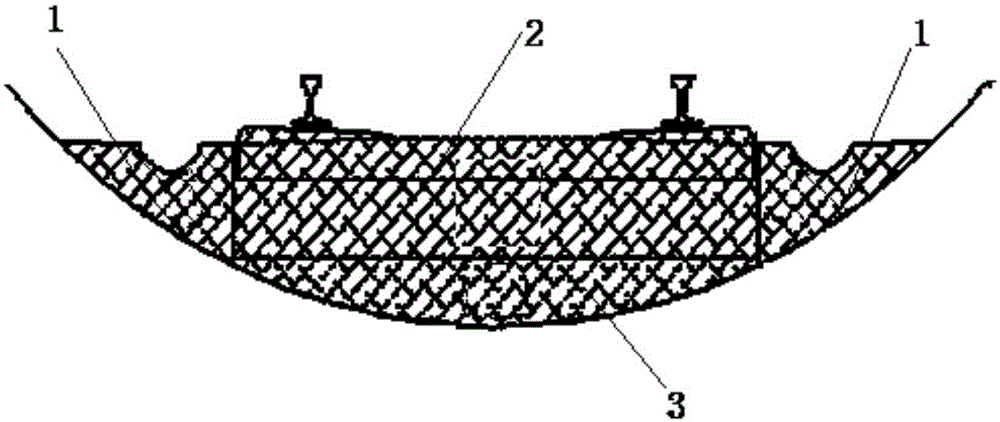 Construction method for changing monolithic track bed to floating slab track bed in subway operation line tunnel