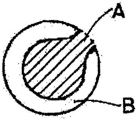 Composite fiber for stockings