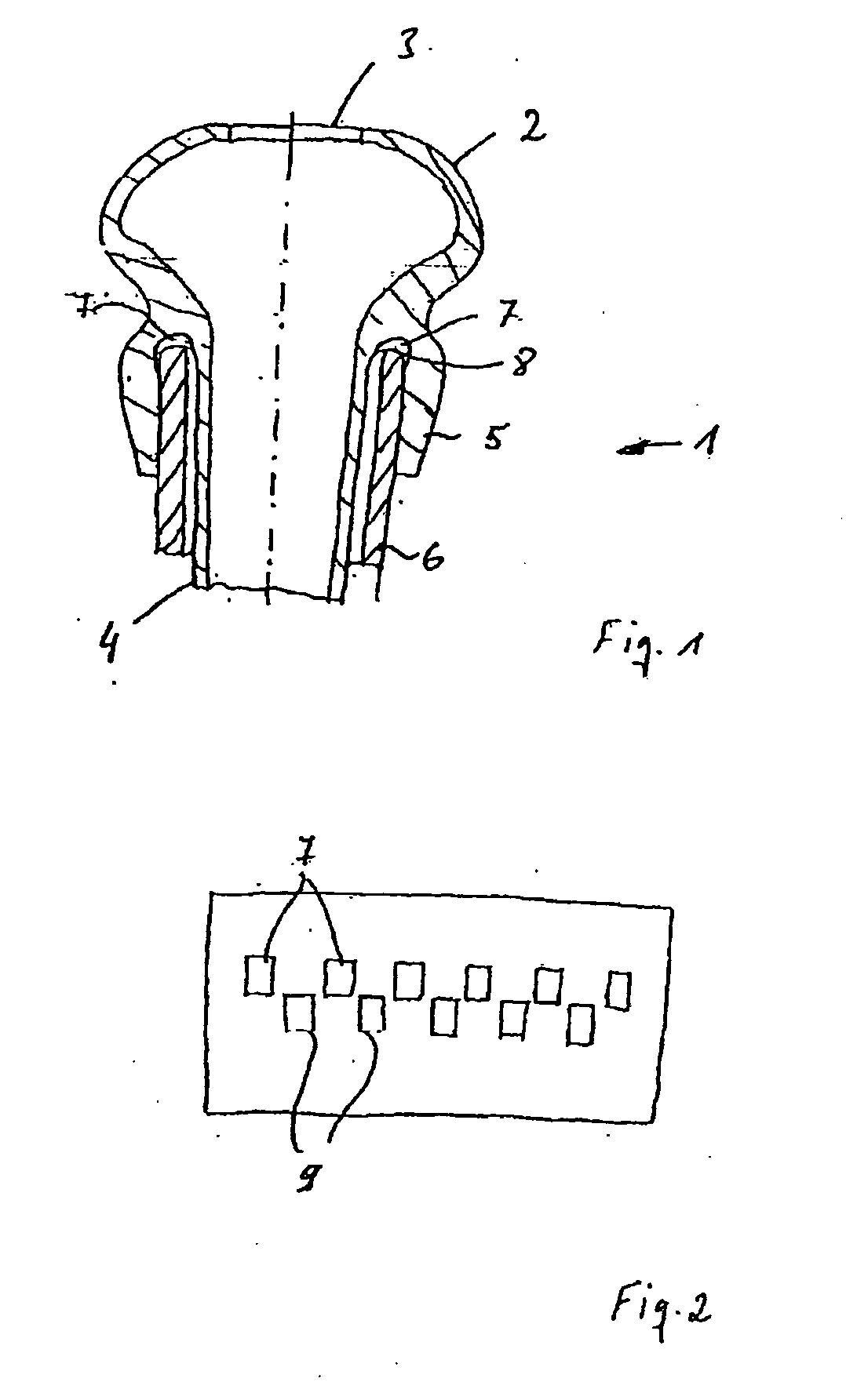 Teat rubber with shock-absorbing properties