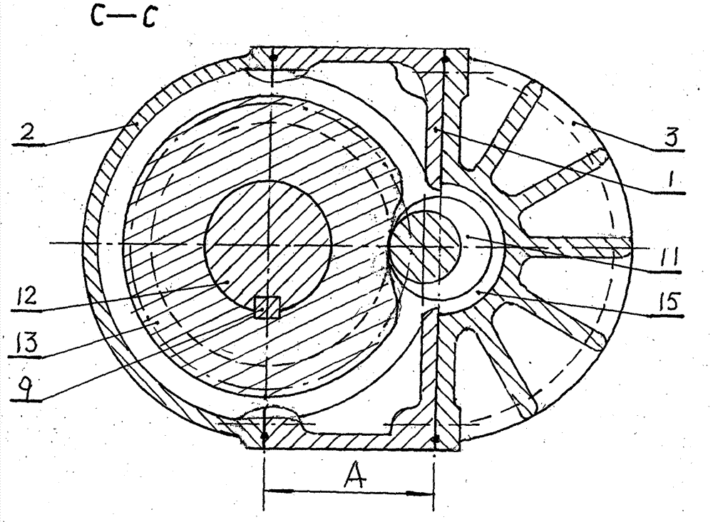 Series cycloidal gear reducer