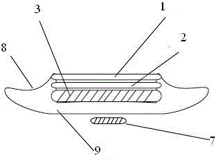 Sanitary towel with rear leakage prevention and mild heating functions