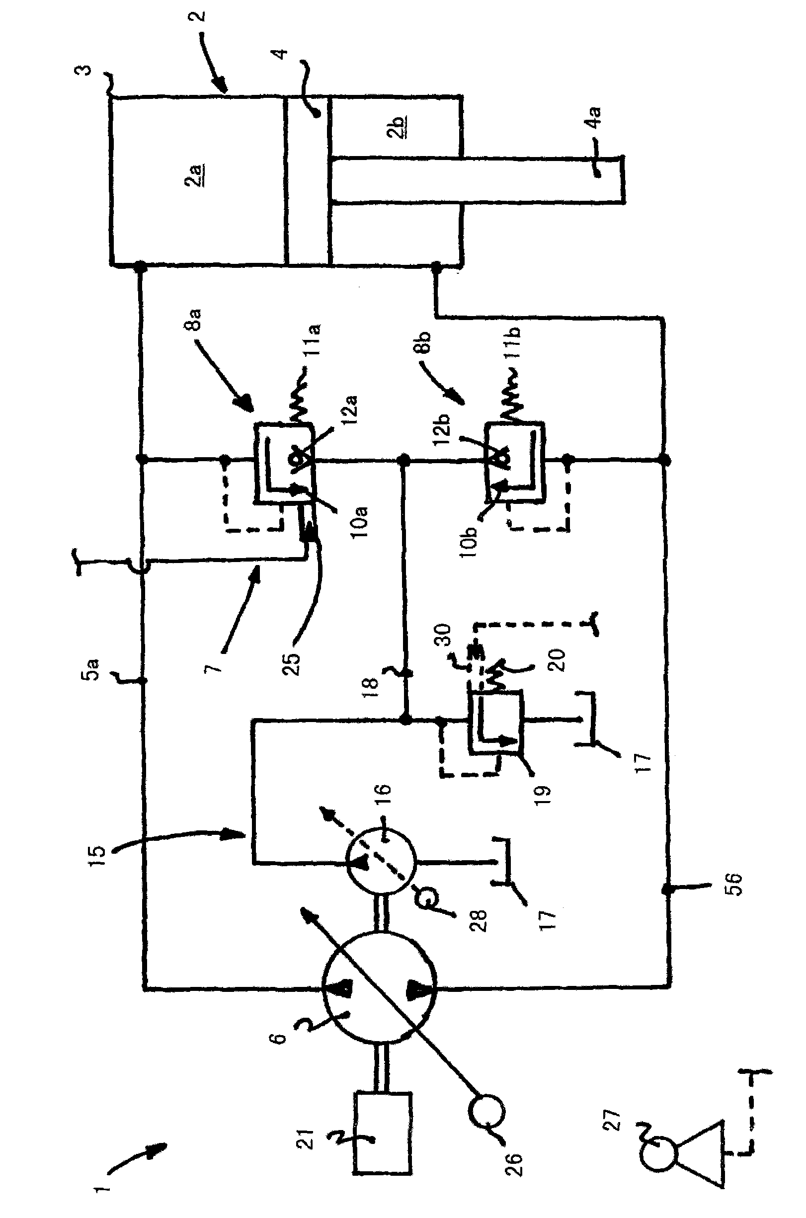 Hydrostatic drive system