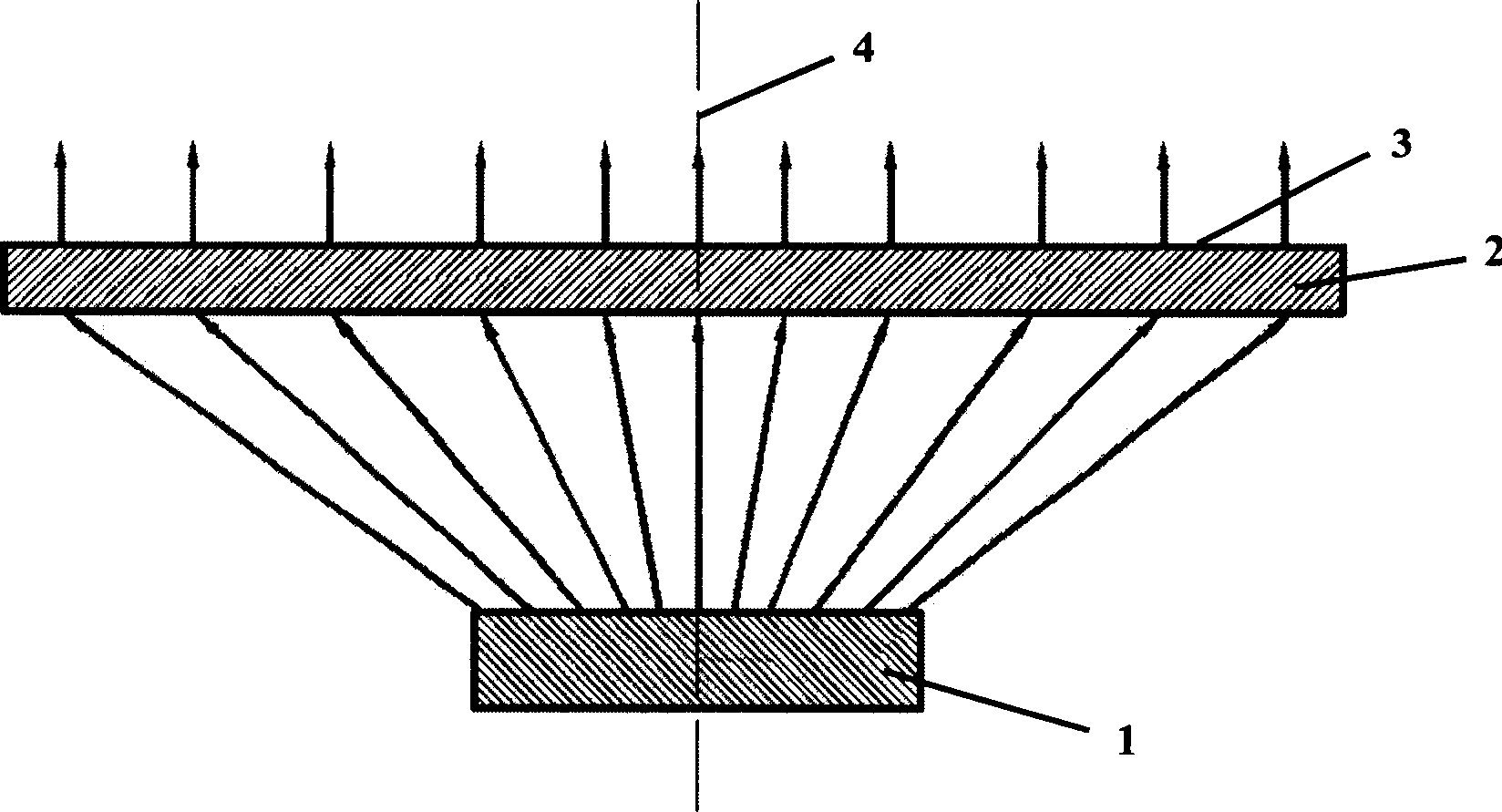 Assembled uniform area light source