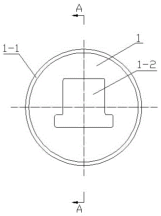 Production die for opened profiles