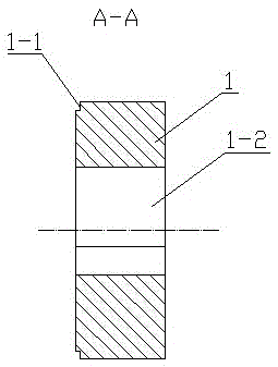 Production die for opened profiles