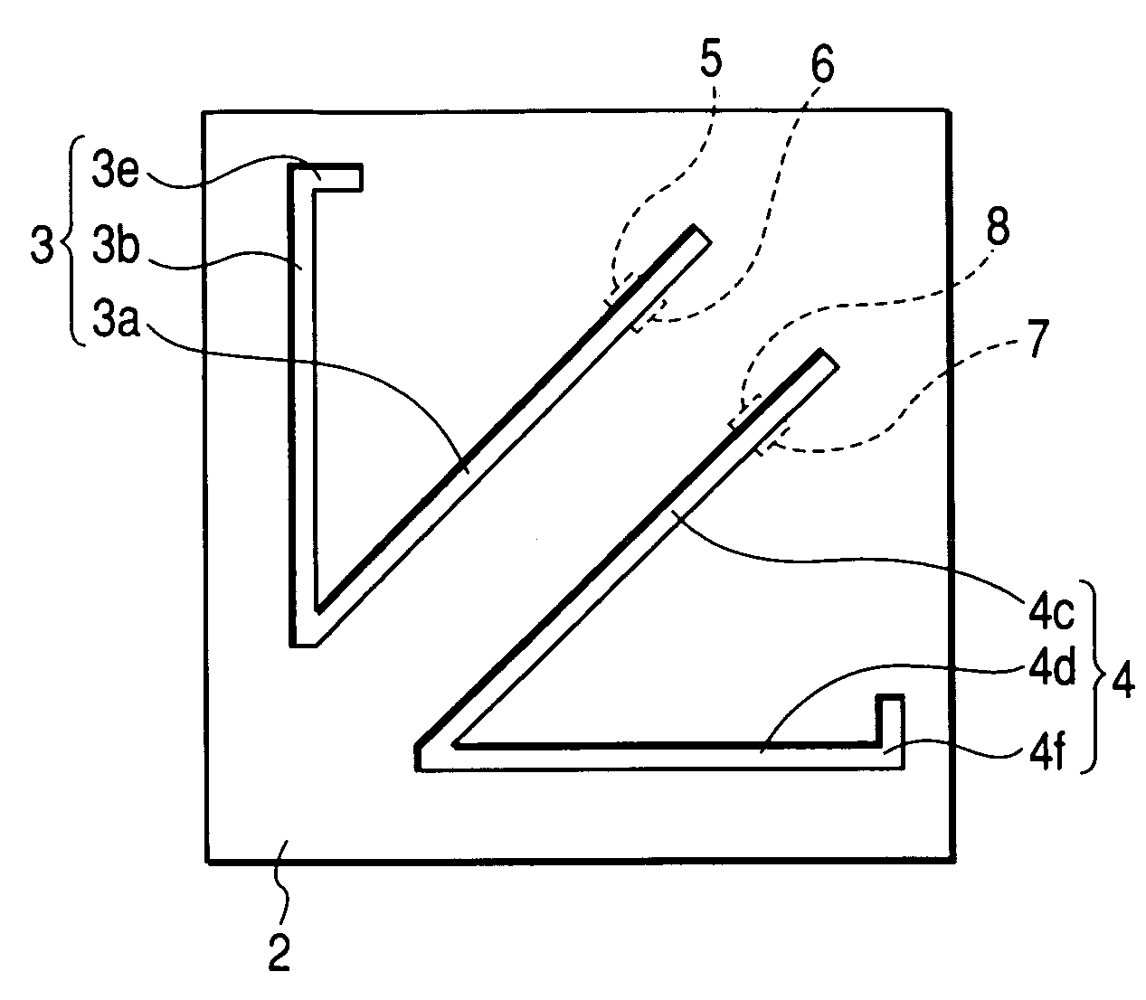 Antenna device with improved isolation characteristic