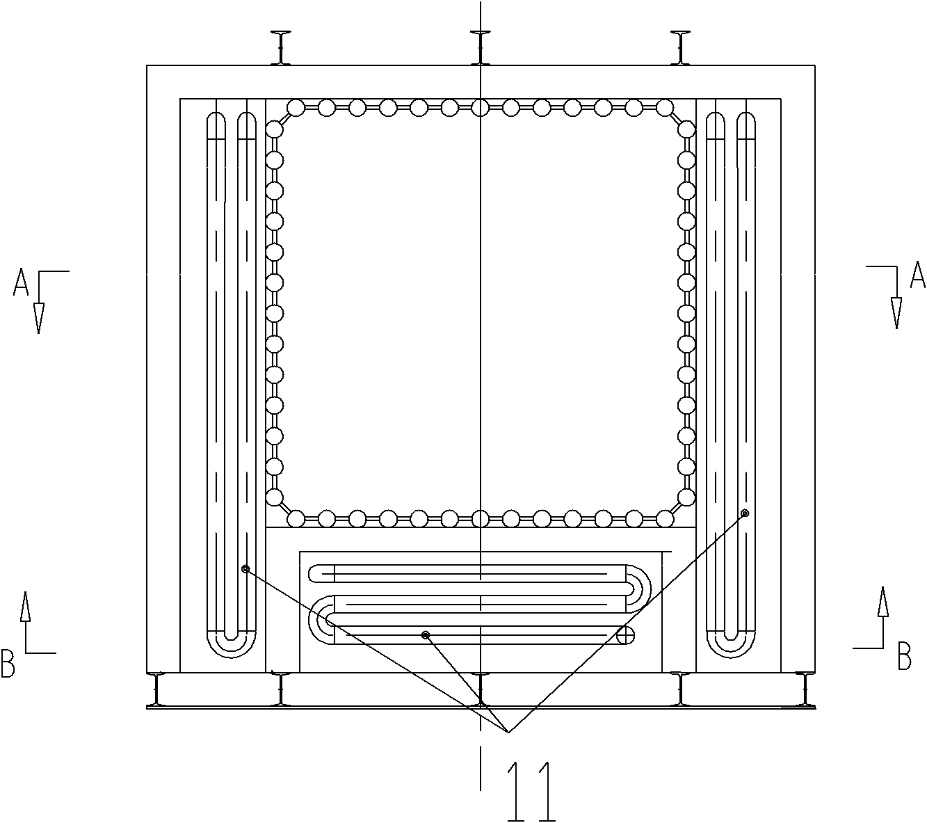 Vehicle-mounted high-pressure DC steam injection boiler system with three-pass flue gas