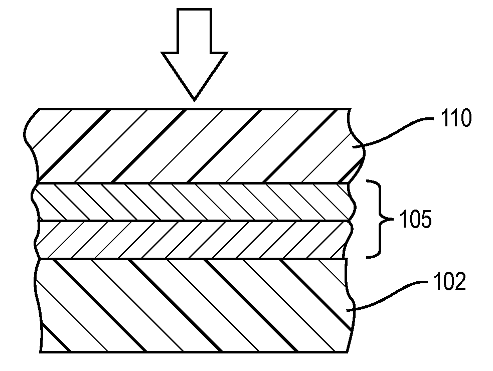 Lithographic imaging with printing members having metal imaging bilayers