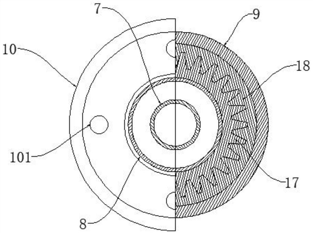 Circulating-type cooling and stirring equipment