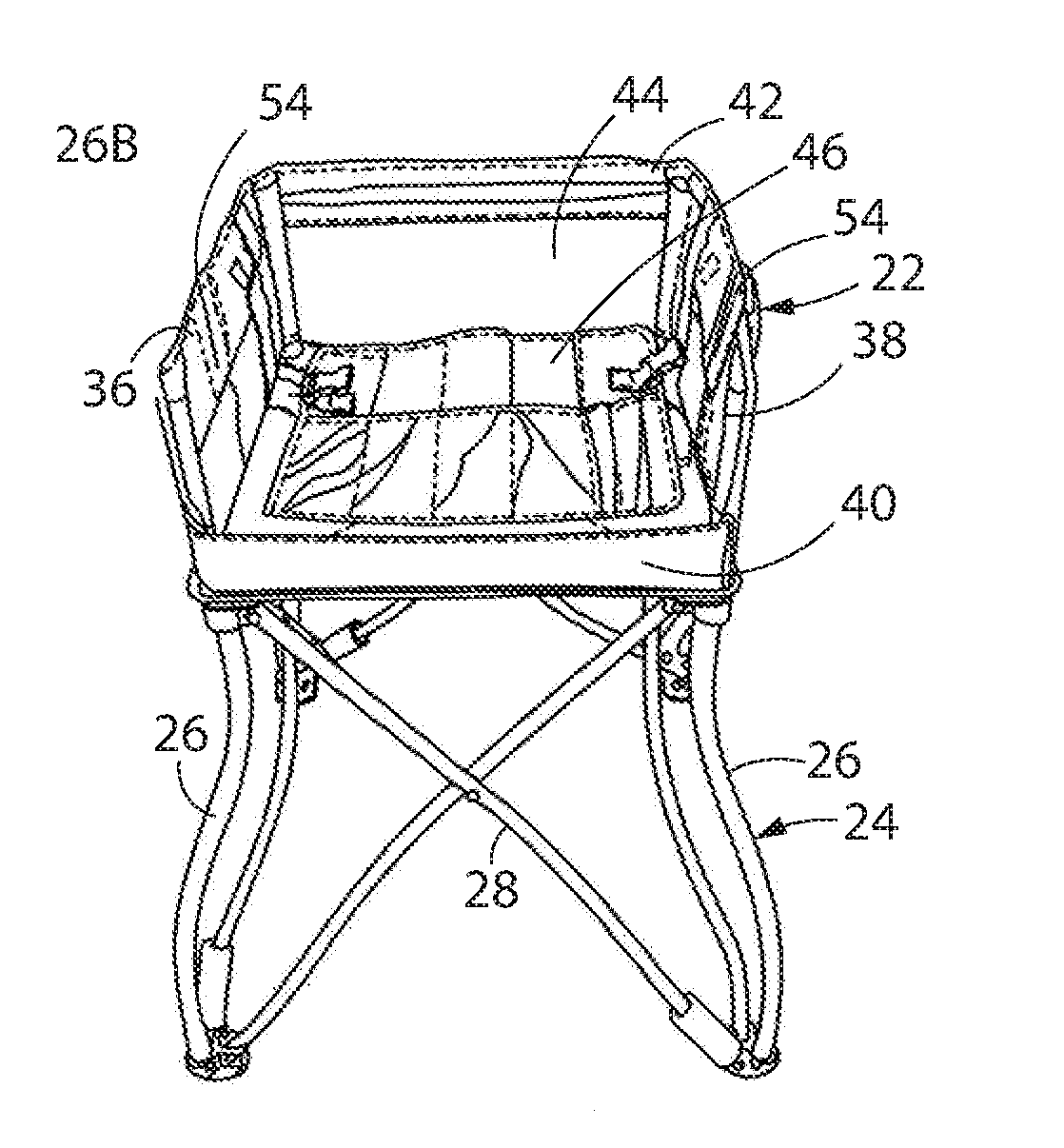 Convertible highchair and infant carrier stand device