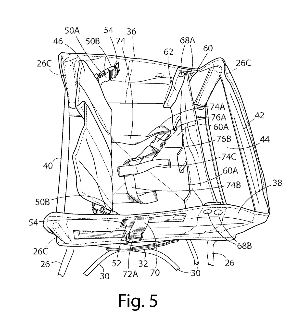 Convertible highchair and infant carrier stand device