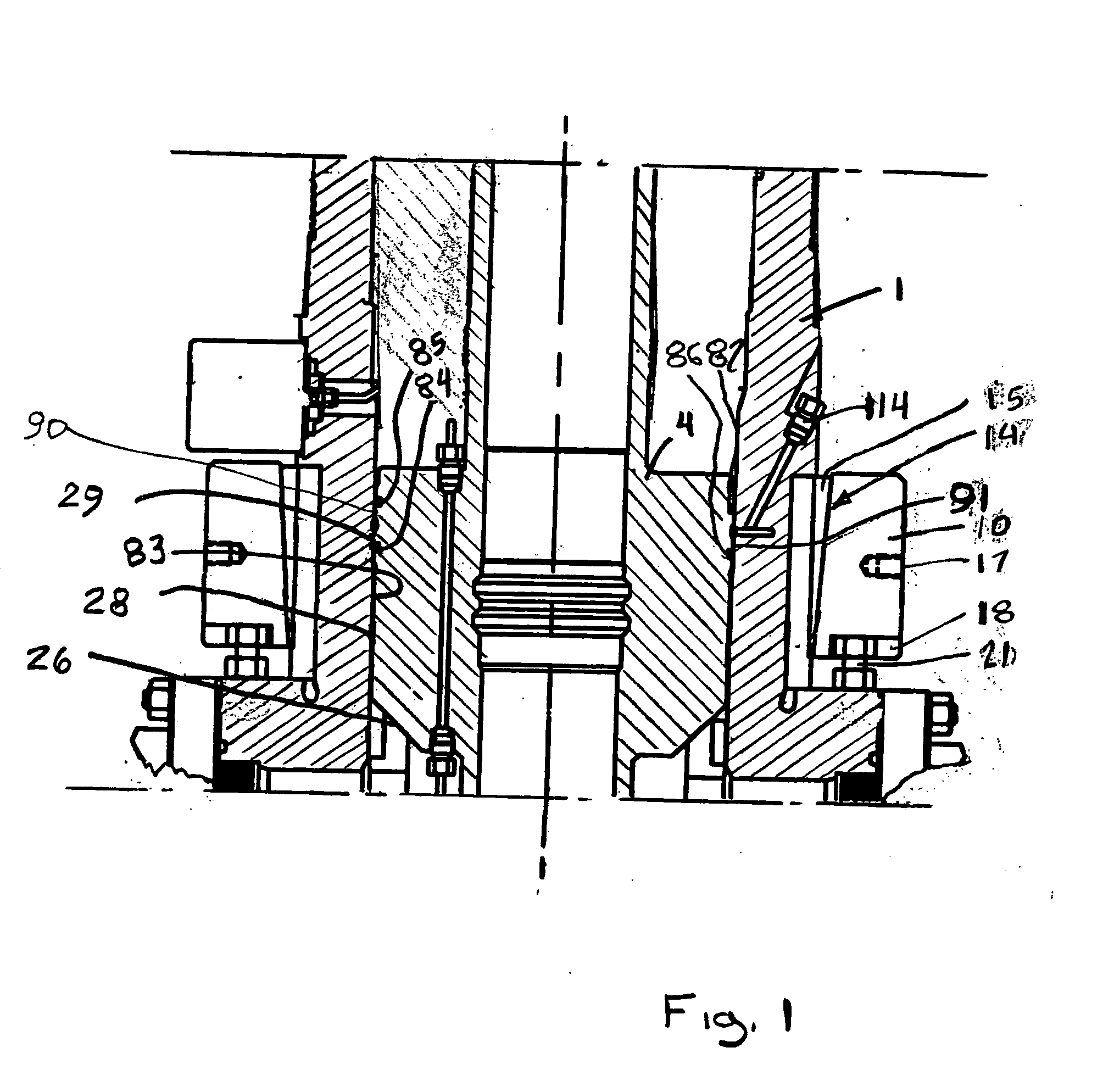 Externally activated seal system for wellhead