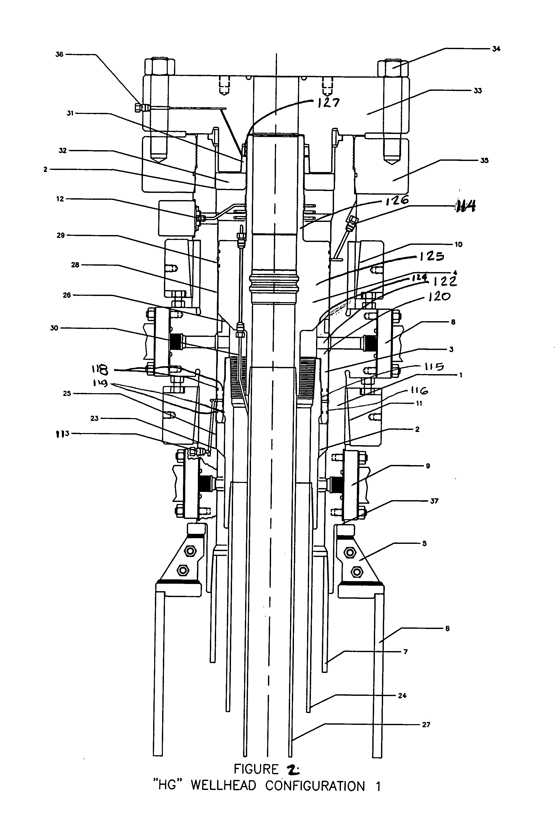 Externally activated seal system for wellhead