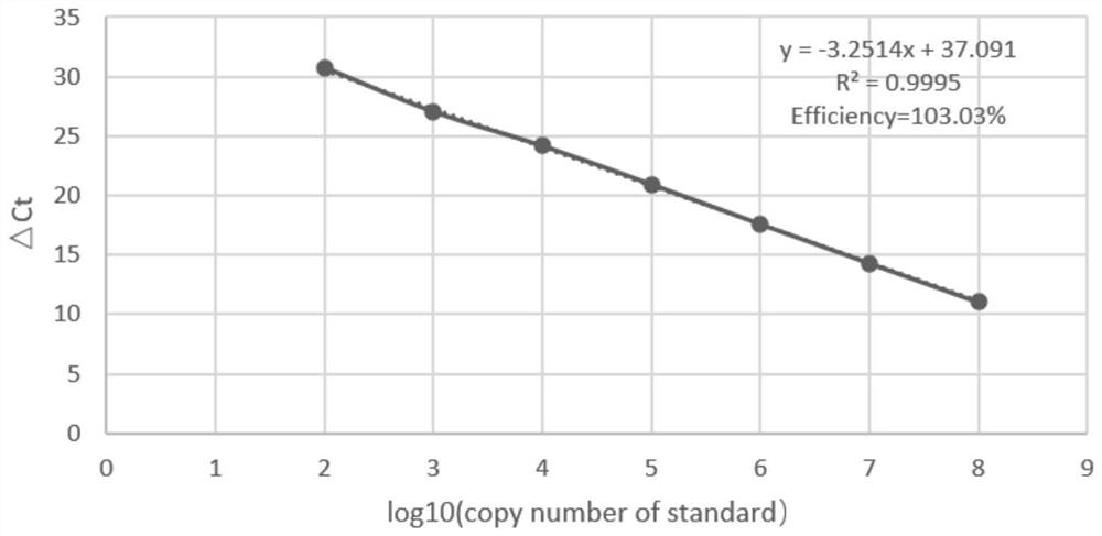 Fluorescent quantitative PCR kit and primer for detecting chicken infectious anemia virus