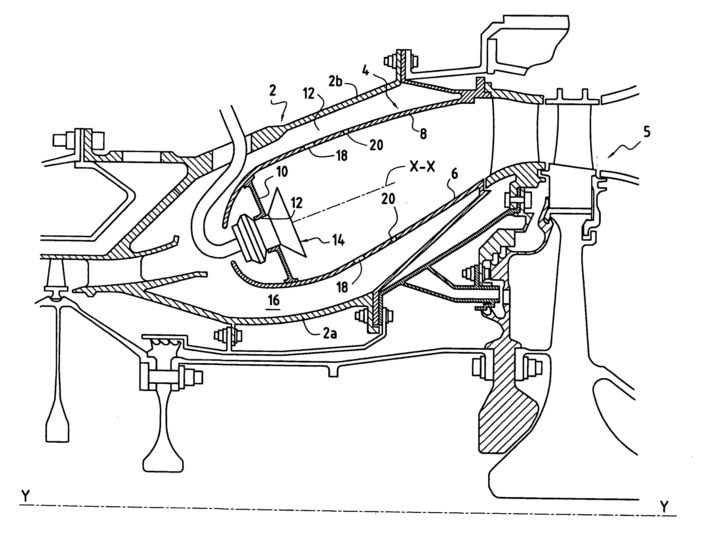 Performance of a combustion chamber by multiple wall perforations