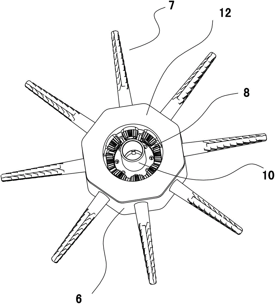 Cotton picking device