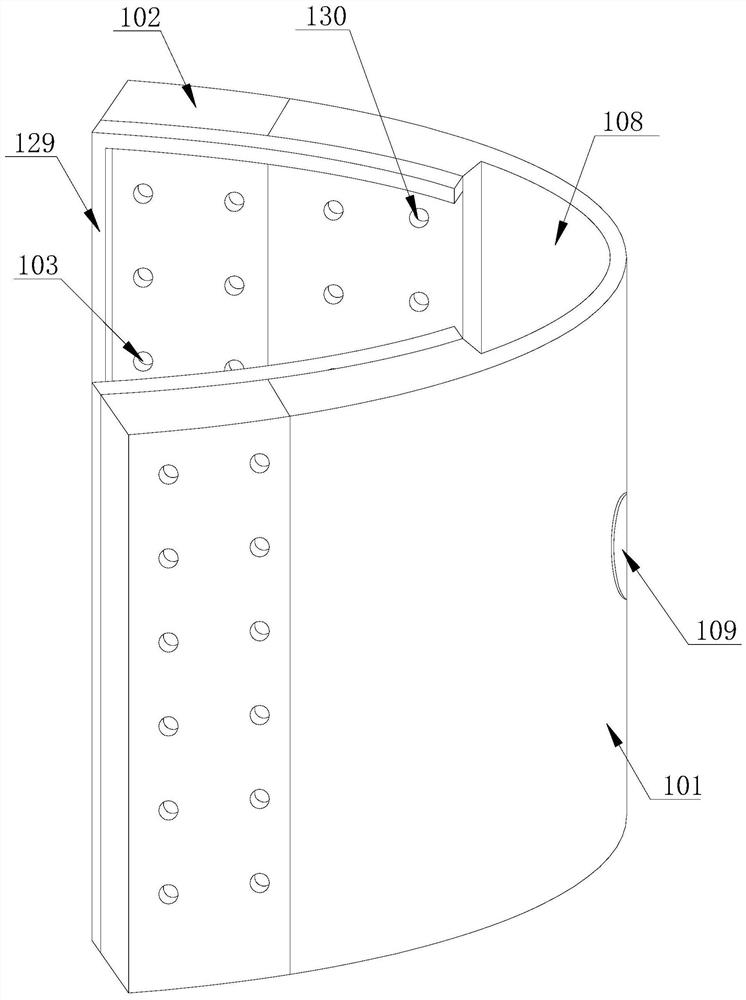 A kind of nursing belt after thyroid surgery