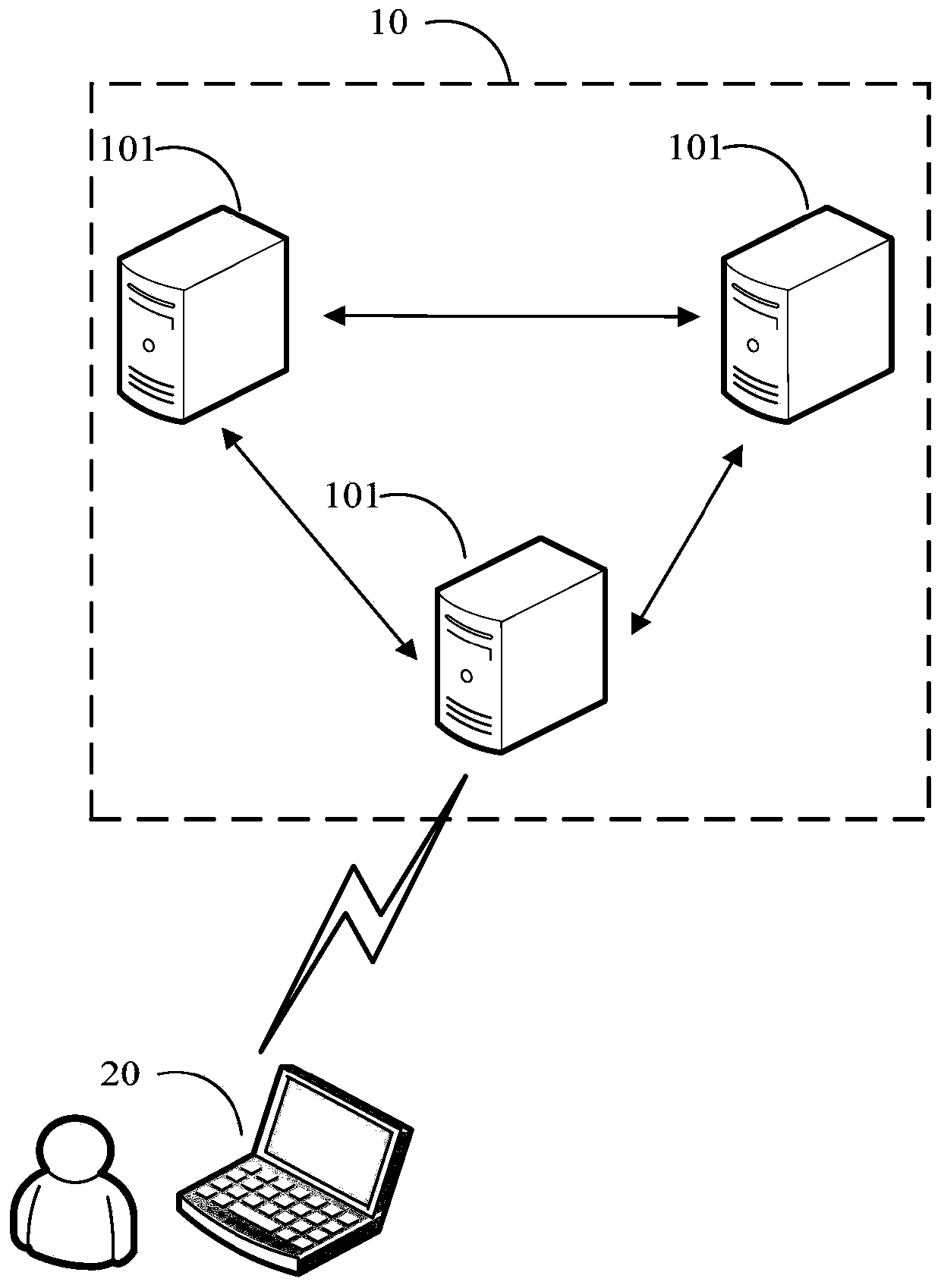 Data processing method and device, node equipment and computer storage medium