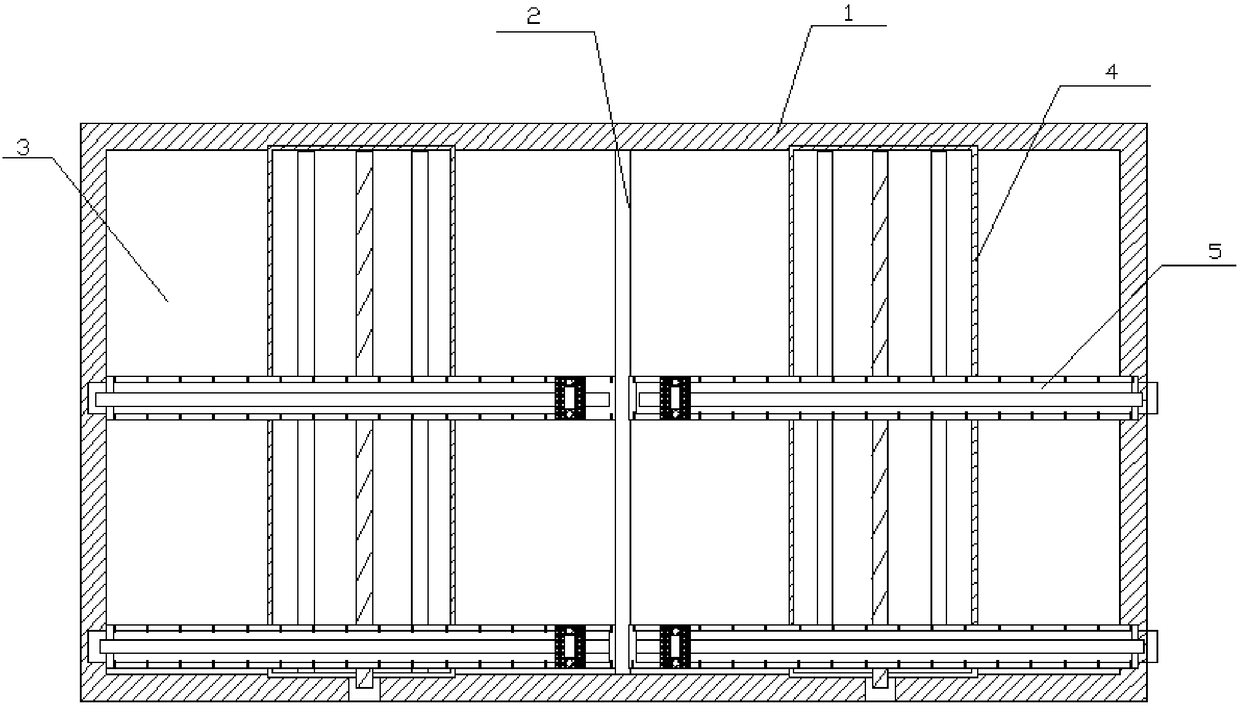 Automatic correcting device for filter resistor frame