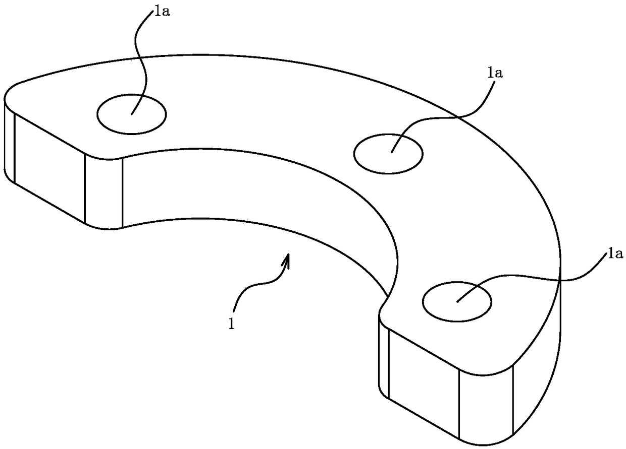 Compressor high manganese steel balancing weight and manufacturing method thereof