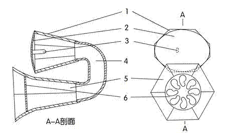 Han musical instrument of novel national bowed string instrument