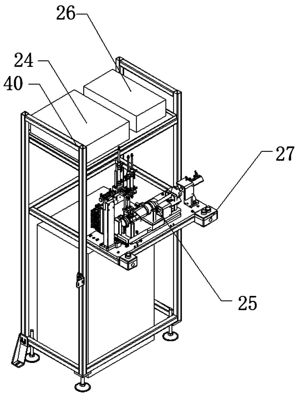 Handheld type mixer production line