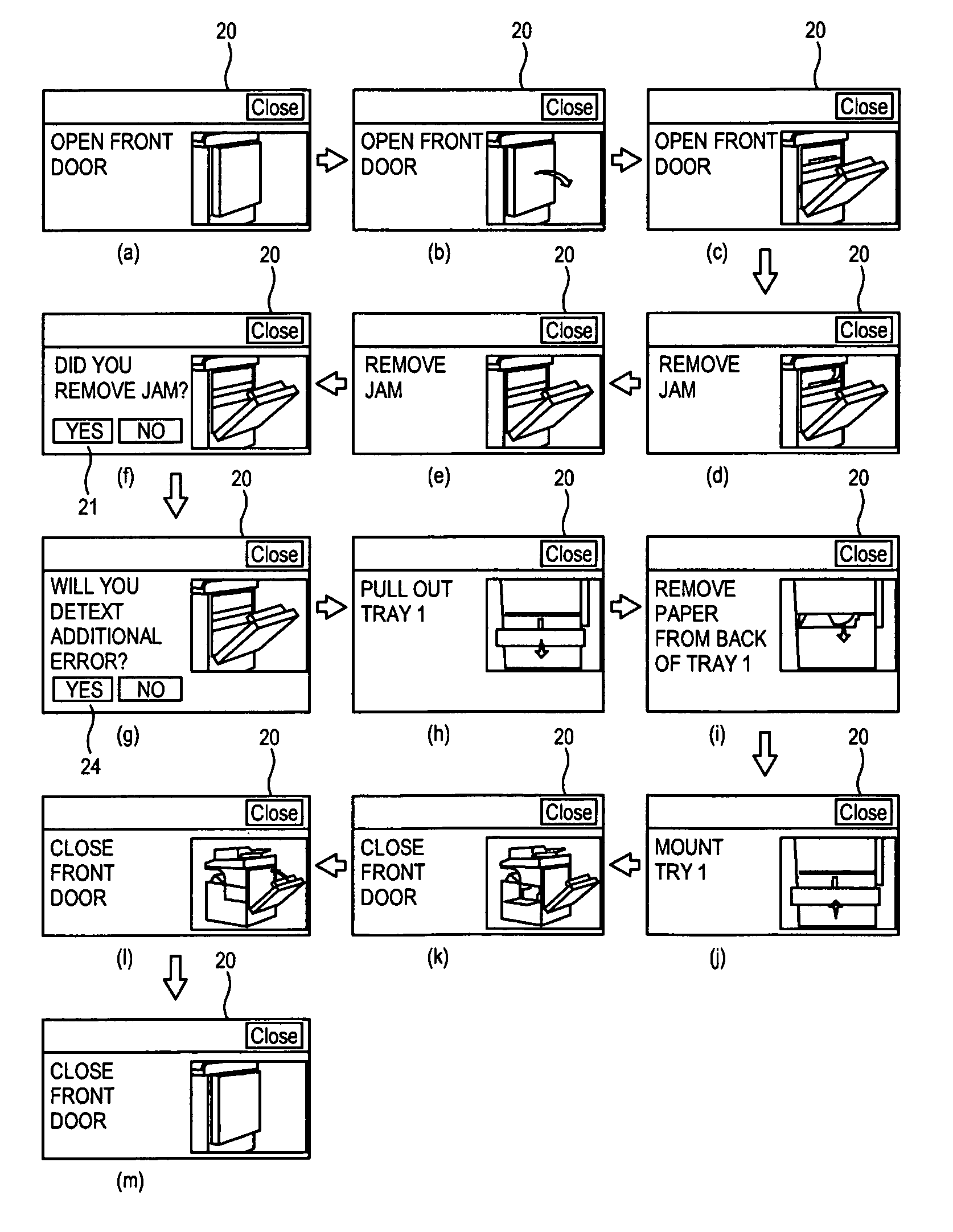 Image forming apparatus and error guide offering method thereof