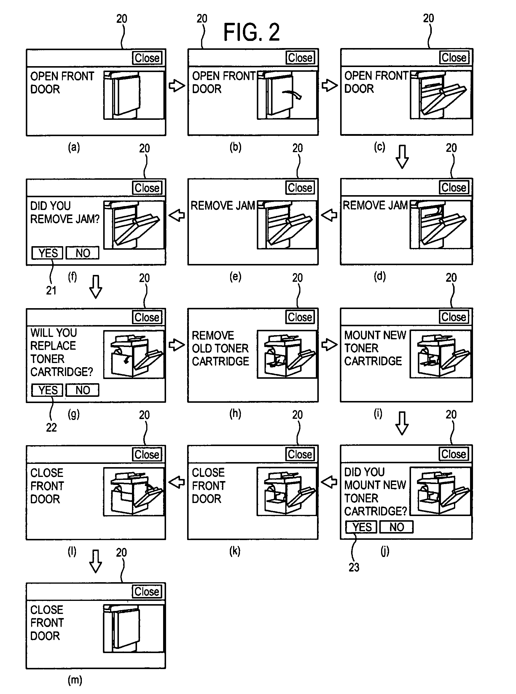 Image forming apparatus and error guide offering method thereof