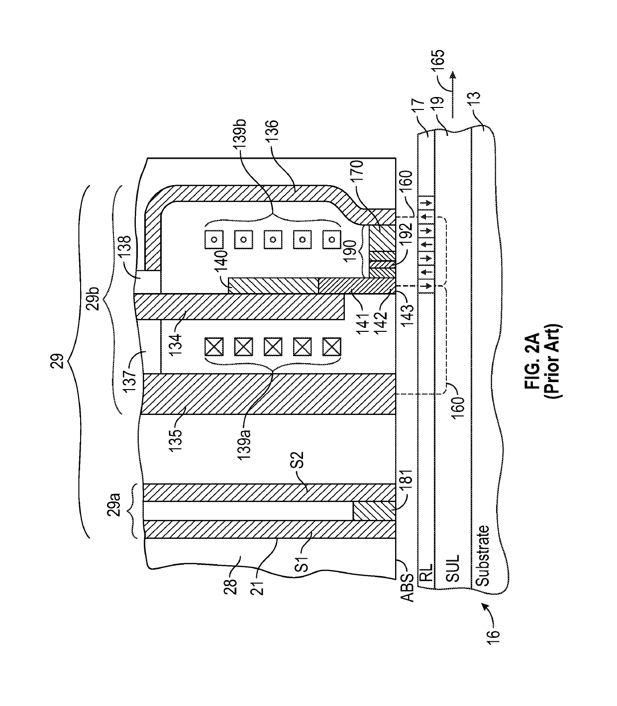 Spin transfer torque device with oxide layer beneath the seed layer