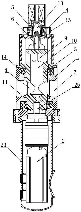 Flow adjustable fluid injection device