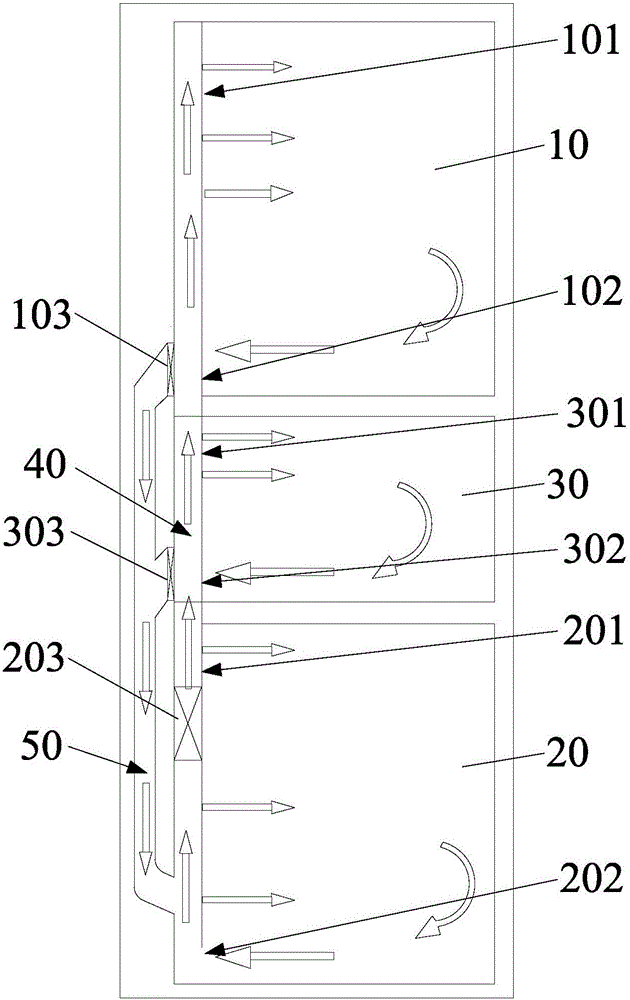 Air cooling refrigerator and control method and control system thereof