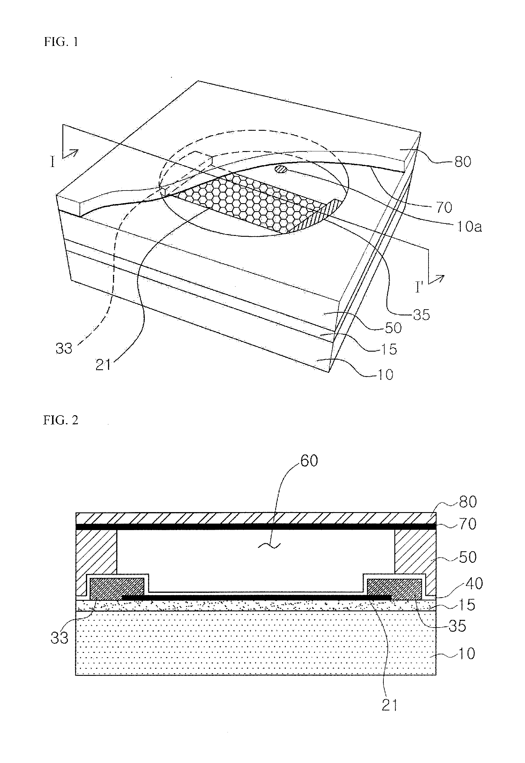 Pressure sensing device having dirac material and method of operating the same