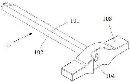 Minimally invasive absorbable screw guiding device