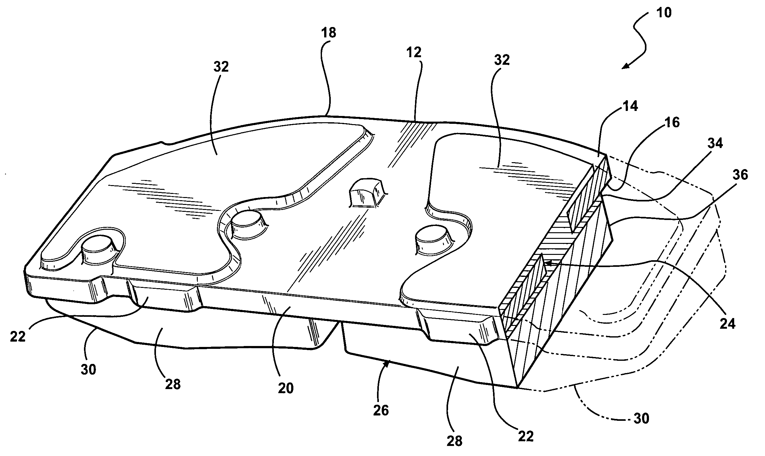 Noise attenuating friction assembly