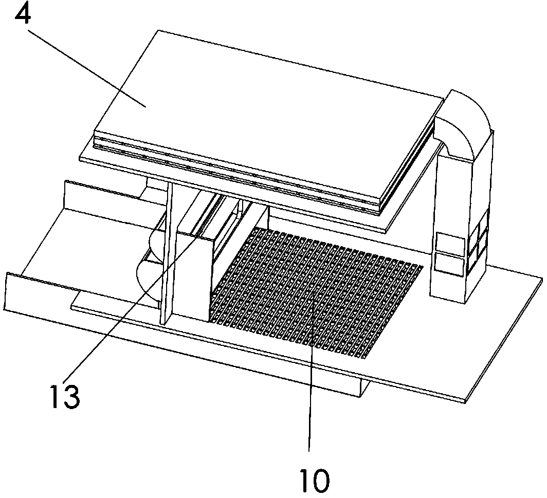 Novel odorless pain room