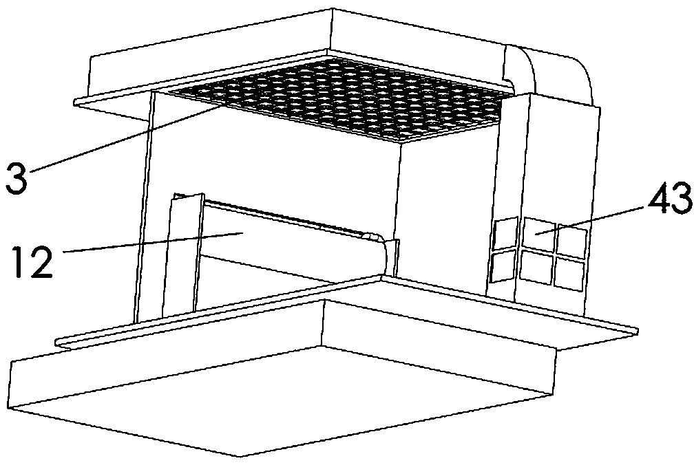 Novel odorless pain room