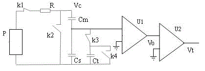 Dynamic setting method and circuit of touch screen control integrated circuit driving signal