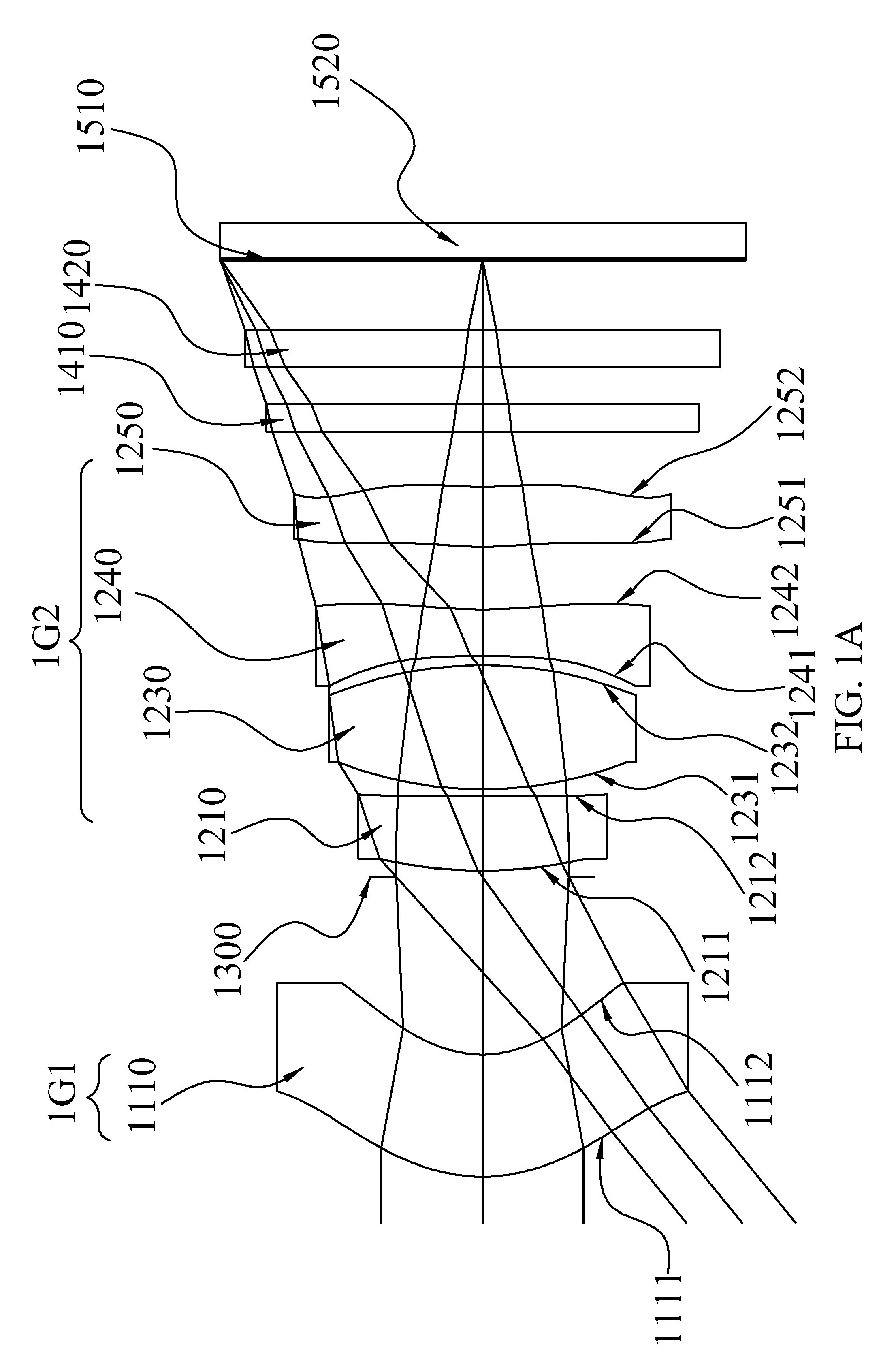 Image taking optical system