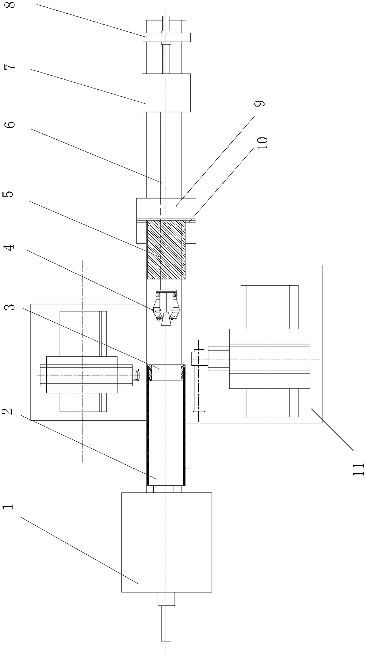 Internal spinning device